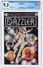 "DAZZLER" #1 MARCH 1981 CGC 9.2 NM-.