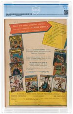 "CLASSIC COMICS" #6 SEPTEMBER 1943 SECOND PRINT DOUBLE COVER CBCS 6.0 FINE (A TALE OF TWO CITIES).