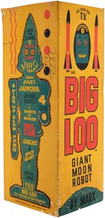 MARX "BIG LOO GIANT MOON ROBOT" BOXED TOY.