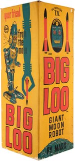 MARX "BIG LOO GIANT MOON ROBOT" BOXED TOY.