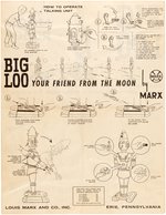 MARX "BIG LOO GIANT MOON ROBOT" BOXED TOY.