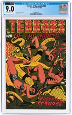 "TERRORS OF THE JUNGLE" #20  DECEMBER 1952 CGC 9.0 VF/NM (CVA EXCEPTIONAL).