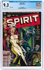 "SPIRIT" #20 APRIL 1950 CGC 9.2 NM-.