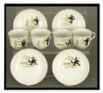 FELIX THE CAT CHINA MINIATURE TEA SET PIECES.