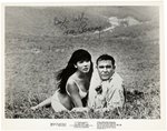 SEAN CONNERY SIGNED JAMES BOND "YOU ONLY LIVE TWICE" MOVIE STILL.