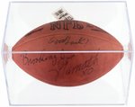 JOE NAMATH SIGNED FOOTBALL.