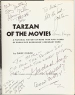 "TARZAN OF THE MOVIES" MULTI-SIGNED BOOK.