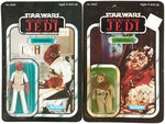 "STAR WARS: RETURN OF THE JEDI" CARDED ACTION FIGURE LOT OF FIVE.