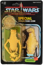 "STAR WARS: THE POWER OF THE FORCE - AMANAMAN" 92 BACK CARDED ACTION FIGURE.