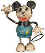 "MICKEY MOUSE" GERMAN METAL FIGURE.