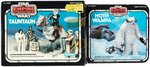 "STAR WARS: THE EMPIRE STRIKES BACK - TAUNTAUN (SOLID BELLY) & HOTH WAMPA" BOXED PAIR.