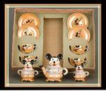 MICKEY MOUSE BOXED CHINA TEA SET.