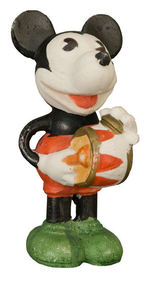 "MICKEY MOUSE" LARGE SIZE DRUMMER BISQUE.