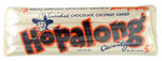 “HOPALONG CASSIDY CHOCOLATE COCONUT CANDY” WRAPPER.