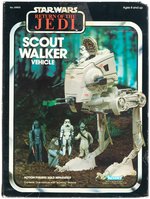 "STAR WARS: RETURN OF THE JEDI - SCOUT WALKER VEHICLE" FACTORY-SEALED BOXED TOY.