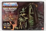 "MASTERS OF THE UNIVERSE - CASTLE GRAYSKULL" SERIES 1 12 BACK PLAYSET AFA 75 EX+/NM.