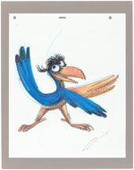 "THE LION KING" ZAZU CONCEPT PRODUCTION DRAWING.