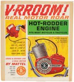 MATTEL "V-RROOM HOT-RODDER ENGINE" BOXED BATTERY-OPERATED TOY.