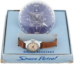 "BUZZ COREY'S SPACE PATROL WRIST WATCH" BOXED WITH COMPASS.