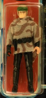 "STAR WARS: POWER OF THE FORCE - LUKE SKYWALKER (BATTLE PONCHO)" 92 BACK AFA 75+ Y-EX+/NM.