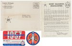 "CAPTAIN MIDNIGHT 1957 SECRET SQUADRON" COMPLETE PREMIUM MEMBERSHIP KIT & PATCH.