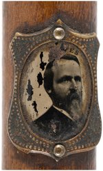 UNUSUAL "HAYES" PORTRAIT FERROTYPE PRESIDENTIAL CAMPAIGN CANE.