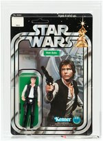 "STAR WARS - HAN SOLO" 12 BACK-C AFA 90 NM+/MT (LARGE HEAD).