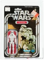 "STAR WARS - STORMTROOPER" 12 BACK-A AFA 85 NM+ (SKU ON FOOTER).