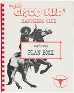 "THE CISCO KID RANCHERS CLUB PLAN" RETAILER/SPONSOR BOOK & PREMIUMS.