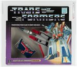 "TRANSFORMERS SERIES 1 STARSCREAM" AFA 80 NM.