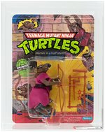 "TEENAGE MUTANT NINJA TURTLES - SPLINTER" SERIES 1 10 BACK AFA 85 NM+.