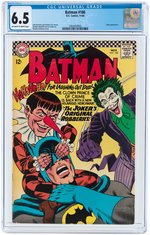 "BATMAN" #186 & #200 CGC PAIR.