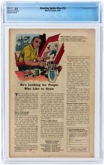 "AMAZING SPIDER-MAN" #13 JUNE 1964 CGC 3.5 VG- (FIRST MYSTERIO).