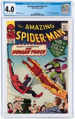 "AMAZING SPIDER-MAN" #17 OCTOBER 1964 CGC 4.0 VG.