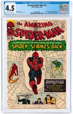 "AMAZING SPIDER-MAN #18 AND #19 CGC PAIR.