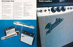 "FENDER" MUSIC EQUIPMENT CATALOGS AND OTHER EPHEMERA.