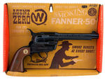 "AGENT ZERO SMOKING FANNER-50" BOXED CAP PISTOL.