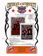 "THE DOORS AT THE WHISKY-A-GO-GO" ORIGINAL CONCERT POSTER LOGO ART & POSTER/MECHANICALS.