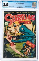 "STARTLING COMICS" #45 MAY 1947 CGC 3.5 VG- (FIRST TYGRA).