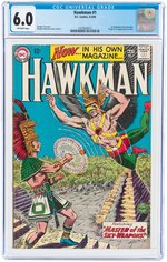 "HAWKMAN" #1 APRIL-MAY 1964 CGC 6.0 FINE.