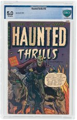 "HAUNTED THRILLS" #10 JULY 1953 CBCS 5.0 VG/FINE.