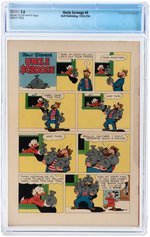 "UNCLE SCROOGE" #4 DECEMBER 1953-FEBRUARY 1954 CGC 7.5 VF-.