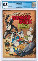 "FOUR COLOR" #159 AUGUST 1947 CGC 5.5 FINE- (DONALD DUCK).