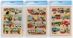 "FOUR COLOR" #408, #422 AND #495 CGC TRIO (DONALD DUCK & UNCLE SCROOGE).