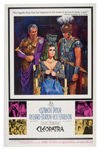 "CLEOPATRA" ORIGINAL RELEASE LINEN BACKED ONE SHEET MOVIE POSTER.