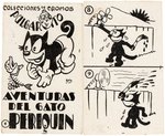 FELIX THE CAT SPANISH CARD SET.