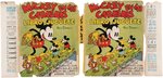 MICKEY MOUSE WADDLE BOOK COMPLETE SPANISH EDITION.