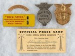 "DICK STEEL, BOY REPORTER" EXTENSIVE PREMIUM COLLECTION.