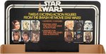 "STAR WARS" 12 BACK DISPLAY WITH HEADER CARD AND TRAY INSERT.