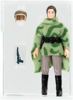 "STAR WARS" PRINCESS LEIA ORGANA (COMBAT PONCHO) AFA LOOSE U95 MINT.